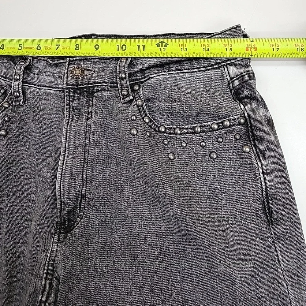 Arizona Jean Co Jeans WIDE LEG Women's Size 13 Y2K Skater Rock Black Medium Wash